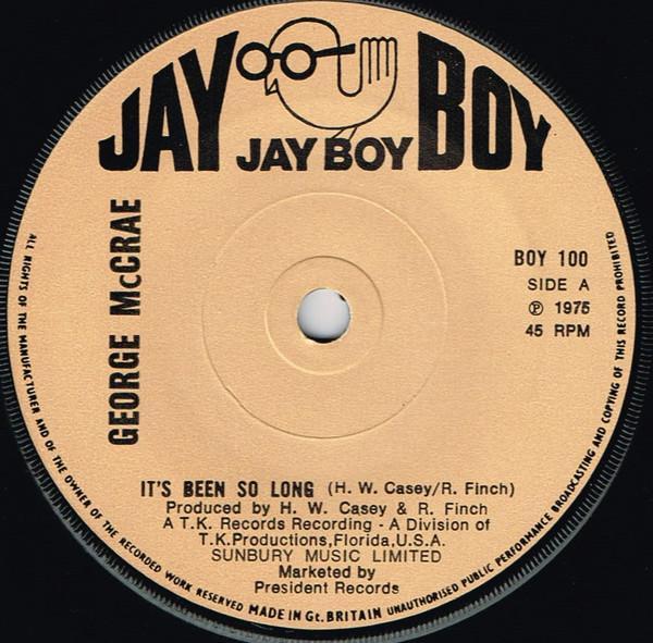 George McCrae - It's Been So Long