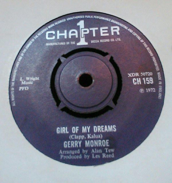 Gerry Monroe - Girl Of My Dreams