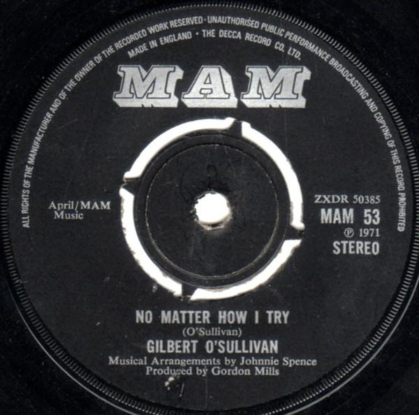 Gilbert O'Sullivan - No Matter How I Try