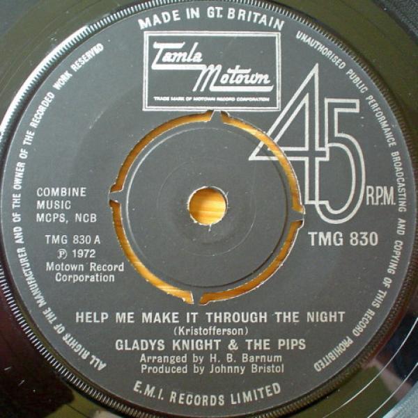 Gladys Knight And The Pips - Help Me Make It Through The Night