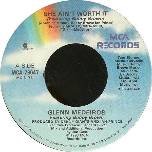 Glenn Medeiros, Bobby Brown - She Ain't Worth It