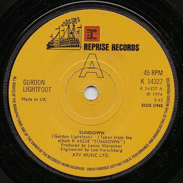 Gordon Lightfoot - Sundown
