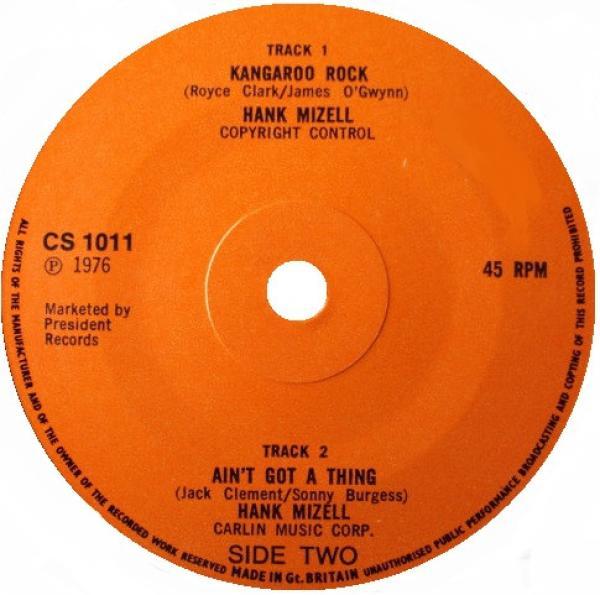 Hank Mizell - Kangaroo Rock