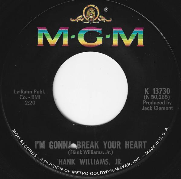 Hank Williams Jr. - I'm In No Condition / I'm Gonna Break Your Heart