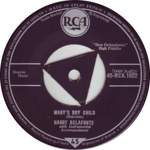 Harry Belafonte - Mary's Boy Child