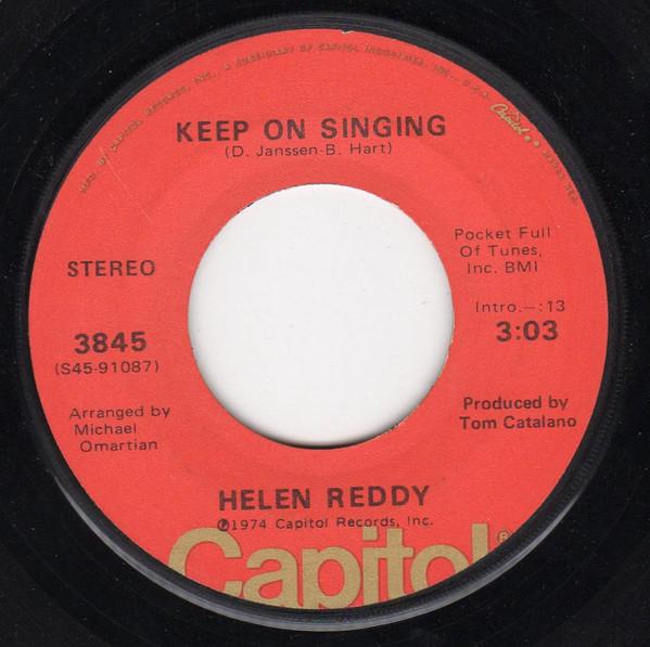 Helen Reddy - Keep On Singing / You're My Home