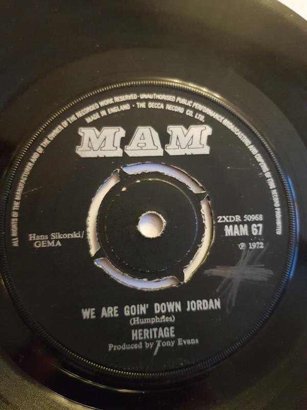 Heritage  - We Are Goin' Down Jordan / Lord Jesus, Mother Mary