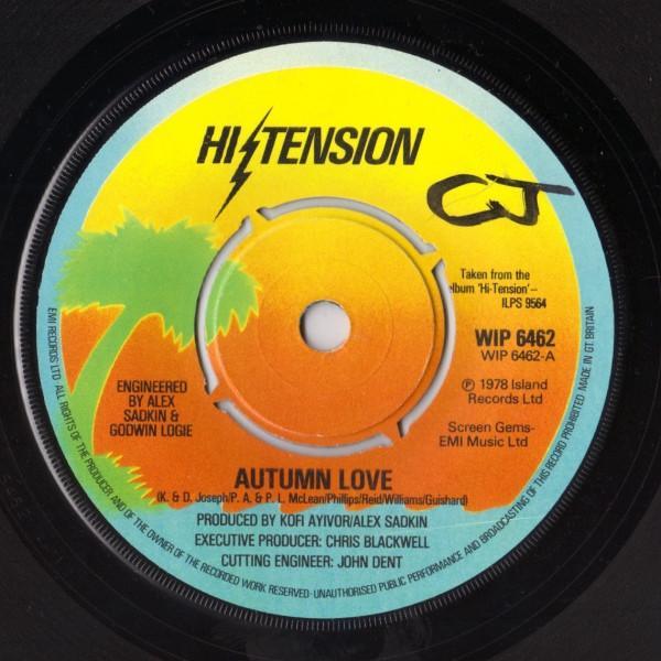 Hi-Tension - Autumn Love / Unspoken