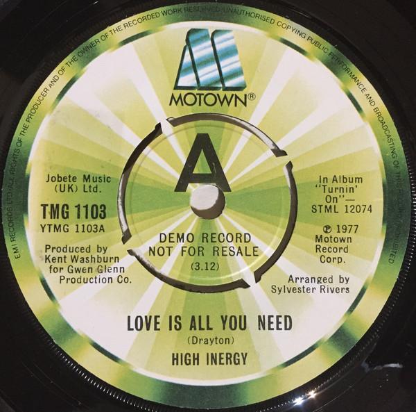 High Inergy - Love Is All You Need / Save It For A Rainy Day
