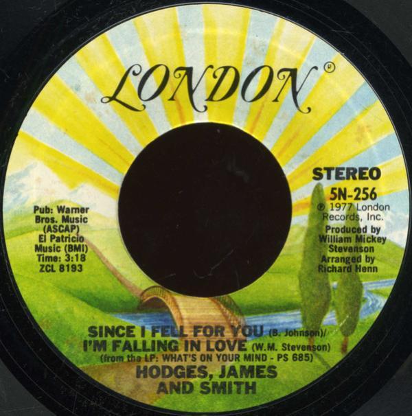 Hodges, James And Smith - Since I Fell For You / I'm Falling In Love / Off
