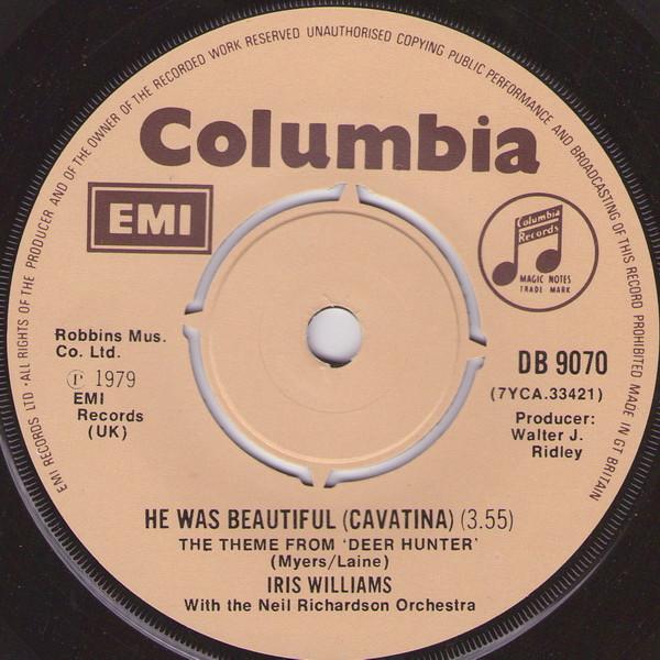 Iris Williams, Neil Richardson And His Orchestra - He Was Beautiful (Cavatina)