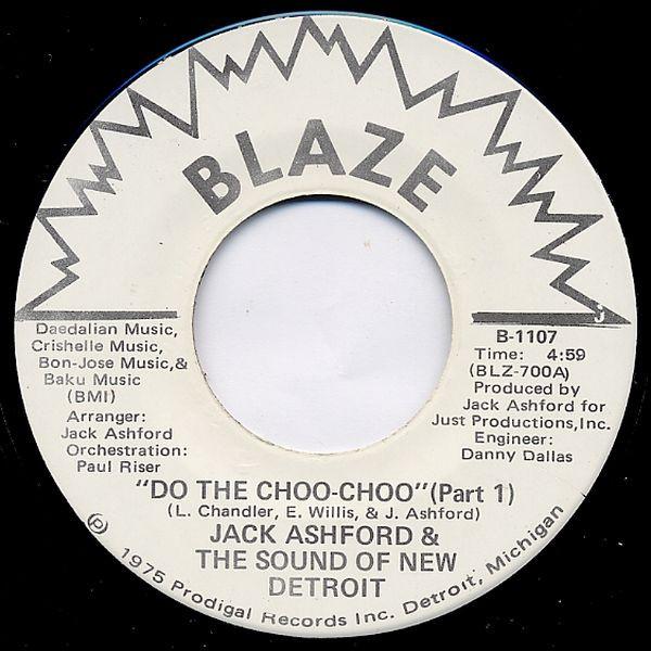Jack Ashford, The Sound Of New Detroit - Do The Choo-Choo