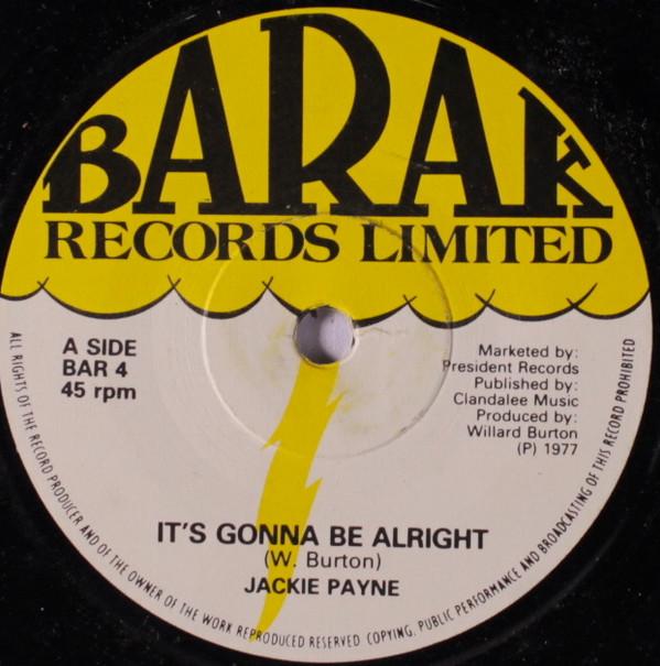 Jackie Payne - It's Gonna Be Alright