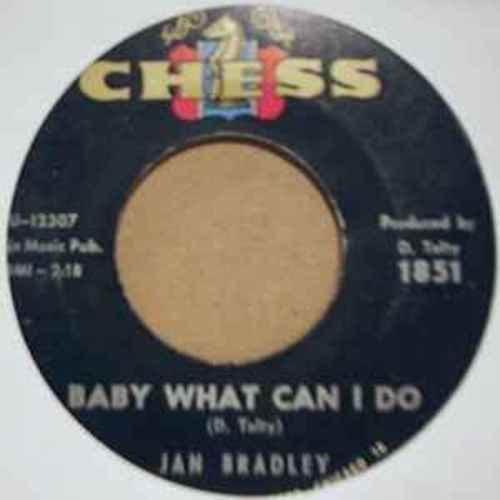 Jan Bradley - These Tears / Baby, What Can I Do