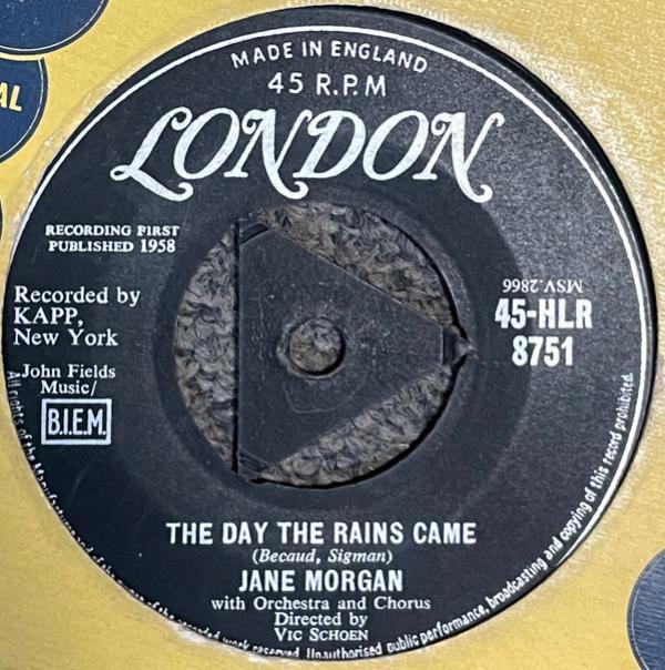 Jane Morgan - The Day The Rains Came