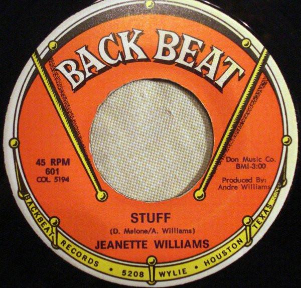 Jeanette Williams (6) - Stuff / You Gotta Come Through