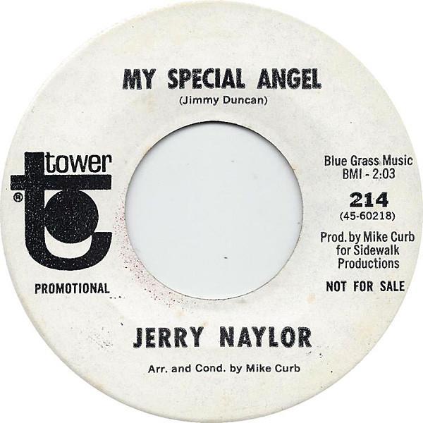 Jerry Naylor - My Special Angel / Would You Believe