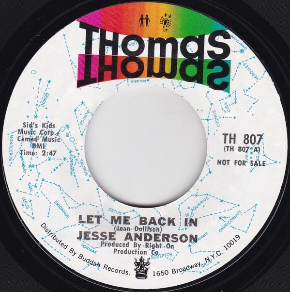 Jesse Anderson - Let Me Back In