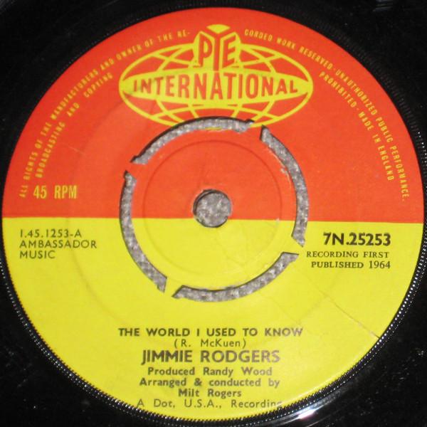 Jimmie Rodgers (2) - The World I Used To Know