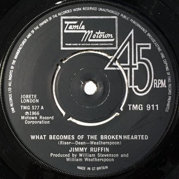 Jimmy Ruffin - What Becomes Of The Broken Hearted