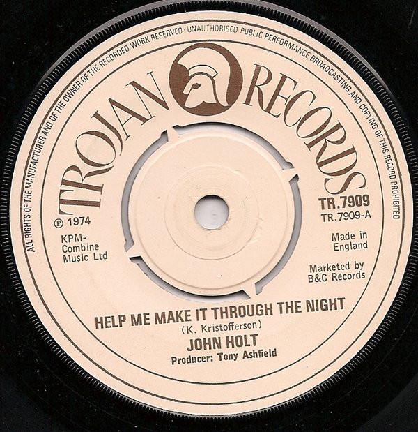 John Holt - Help Me Make It Through The Night