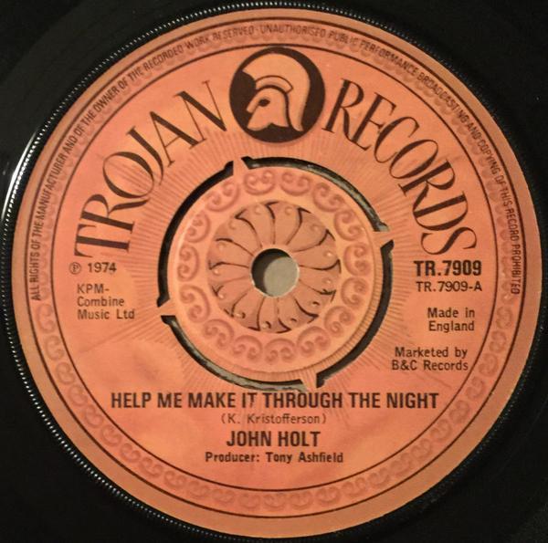 John Holt - Help Me Make It Through The Night