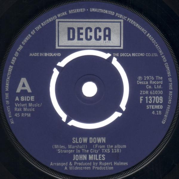 John Miles - Slow Down