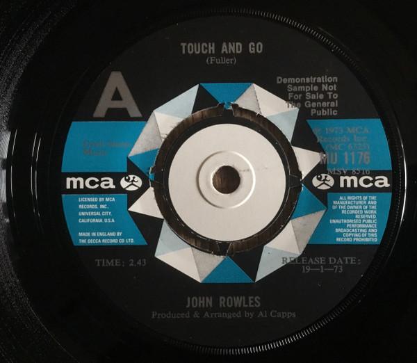 John Rowles - Touch And Go