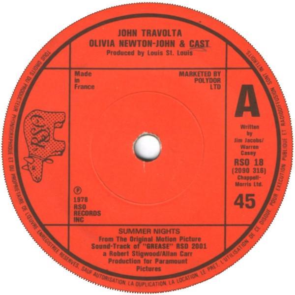 John Travolta, Olivia Newton-John, "Grease" Cast - Summer Nights