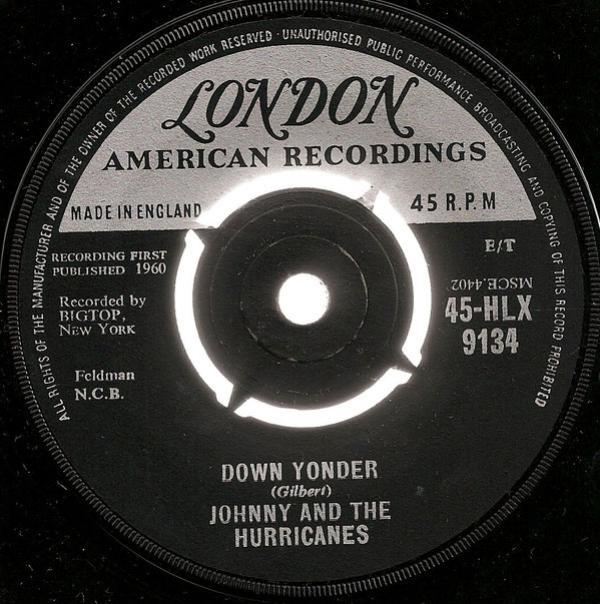 Johnny And The Hurricanes - Down Yonder