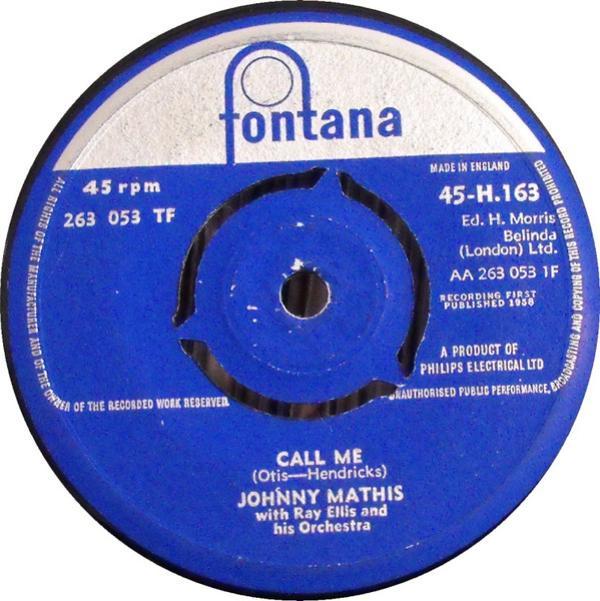 Johnny Mathis - Call Me / Stairway To The Sea