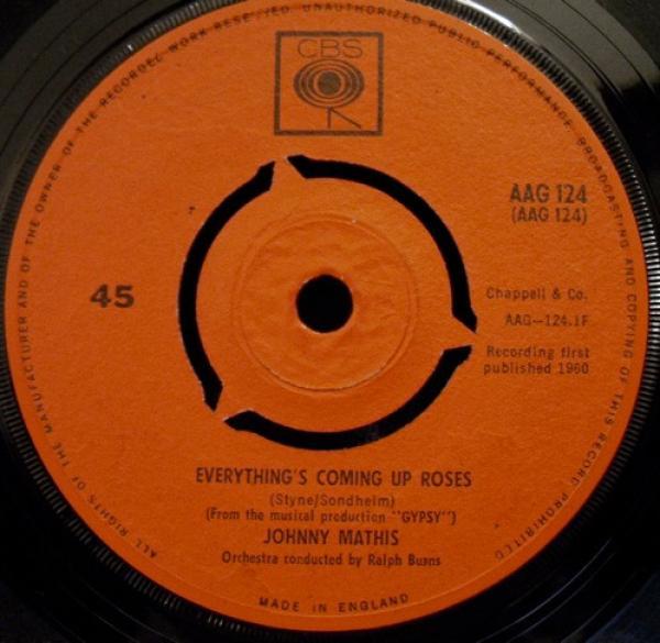 Johnny Mathis - Everything's Coming Up Roses / Small World