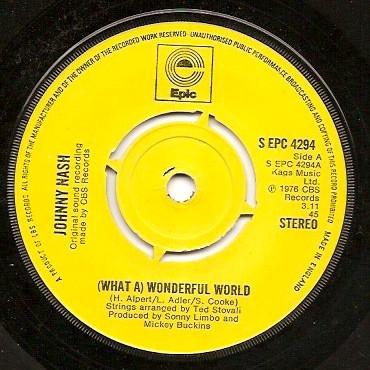 Johnny Nash - (What A) Wonderful World / Ooh Baby You've Been Good To Me