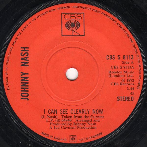 Johnny Nash - I Can See Clearly Now
