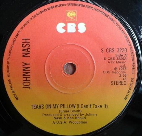 Johnny Nash - Tears On My Pillow (I Can't Take It)
