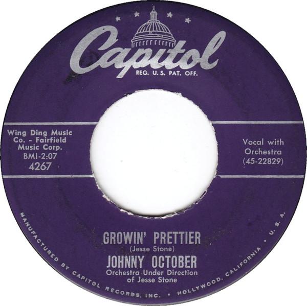 Johnny October - Growin' Prettier / Young And In Love