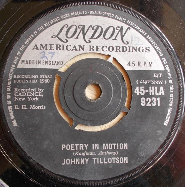 Johnny Tillotson - Poetry In Motion
