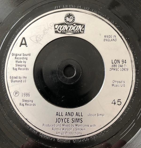 Joyce Sims - All And All