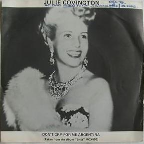 Julie Covington - Don't Cry For Me Argentina