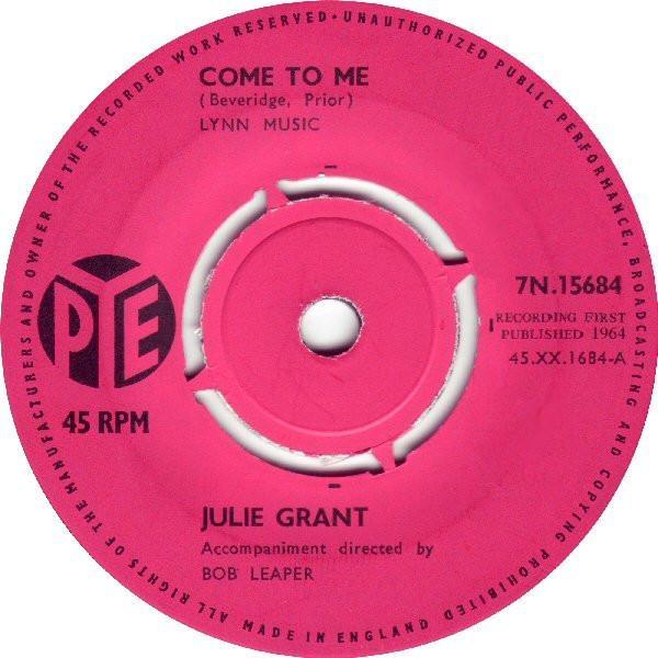 Julie Grant - Come To Me