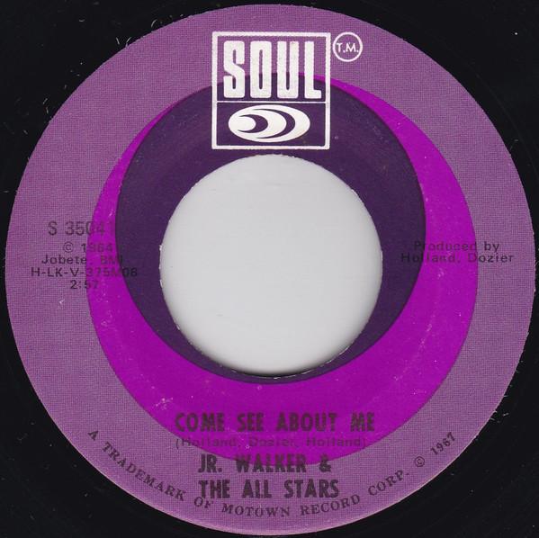 Junior Walker & The All Stars - Come See About Me / Sweet Soul
