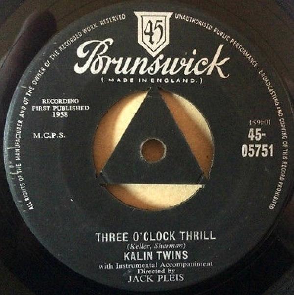 Kalin Twins - When / Three O'Clock Thrill