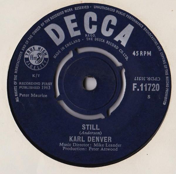 Karl Denver - Still