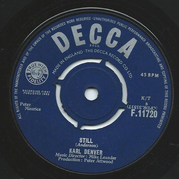 Karl Denver - Still