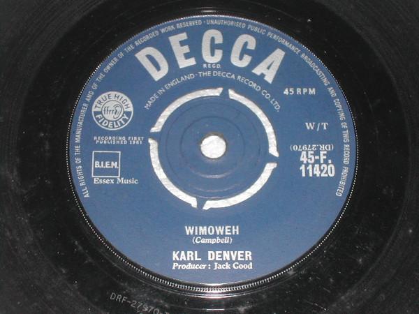 Karl Denver - Wimoweh