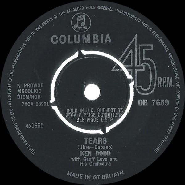 Ken Dodd, Geoff Love & His Orchestra - Tears