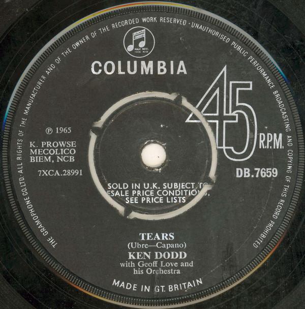 Ken Dodd, Geoff Love & His Orchestra - Tears
