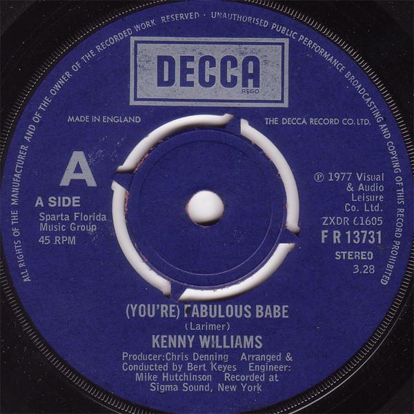 Ken Williams - (You're) Fabulous Babe