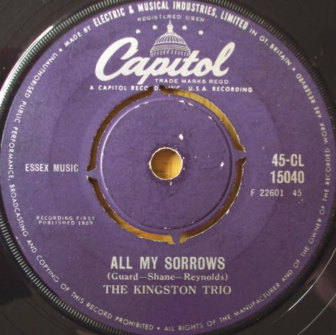 Kingston Trio - All My Sorrows / M.T.A.