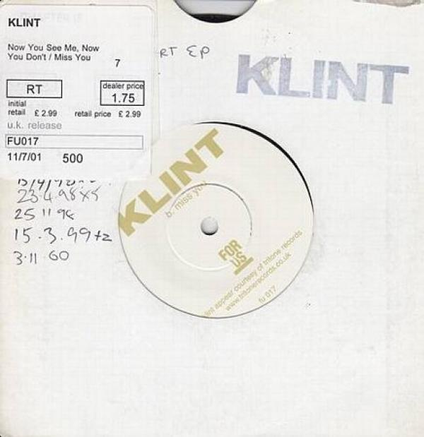 Klint - Now You See Me, Now You Don't